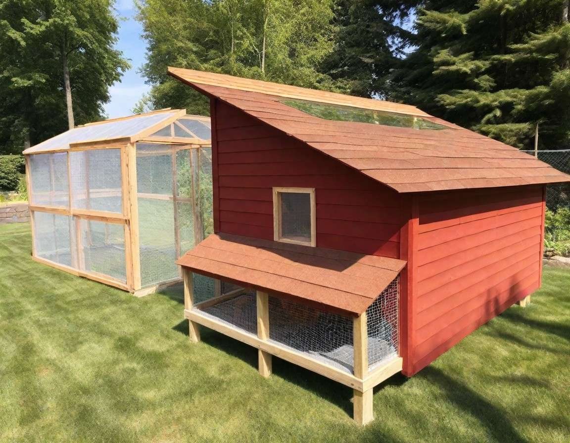 Backyard chicken coop designs