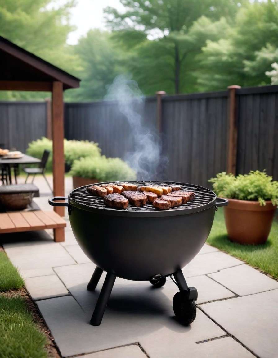 Charcoal Grill Station
