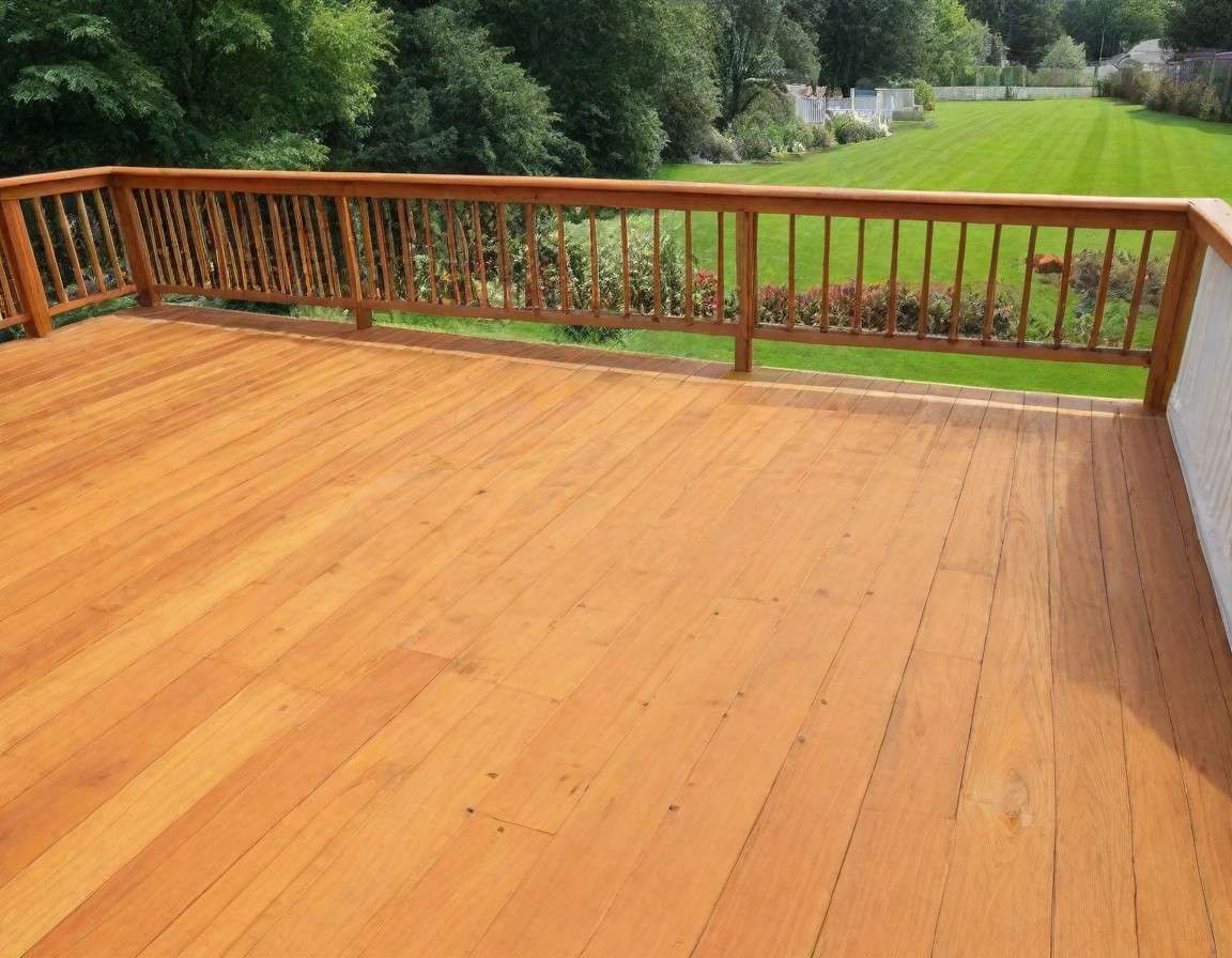 Classic Cedar deck stain