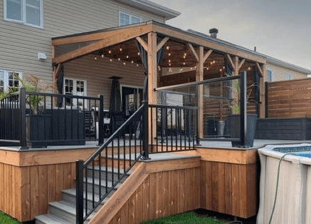 Deck stain home exterior match color