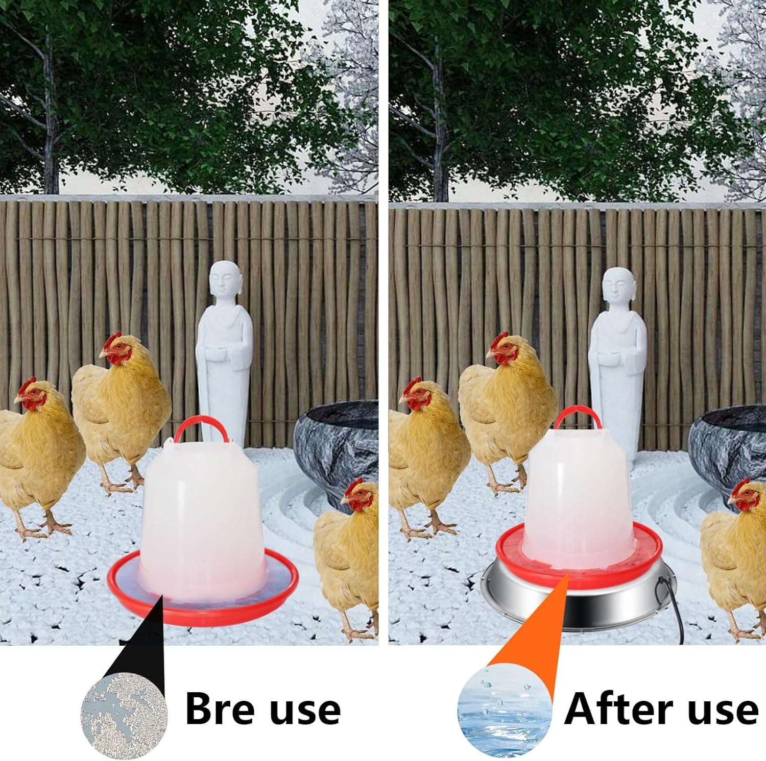 Frost-Free Water - Chicken Water Heater