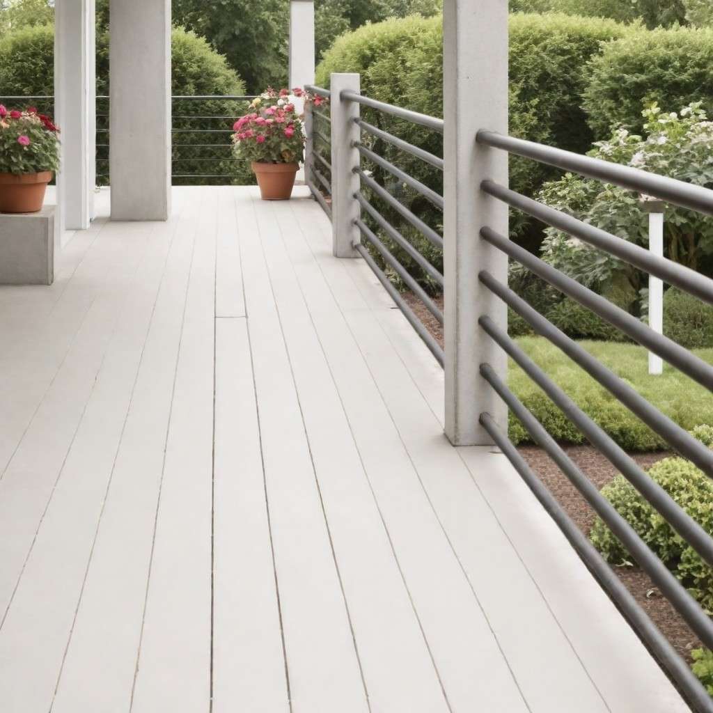 Light and airy deck color
