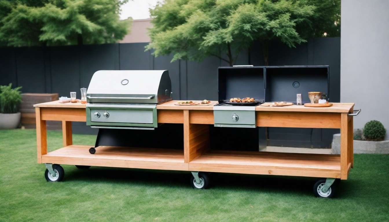 Mobile Outdoor Kitchen