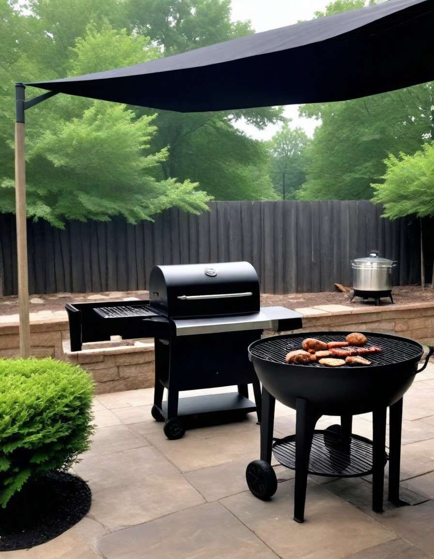 Outdoor Charcoal Grilling