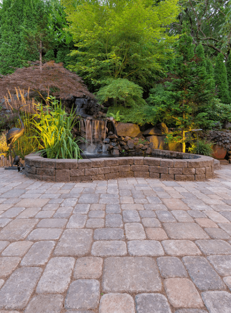 Permeable Pavers for Patios yard
