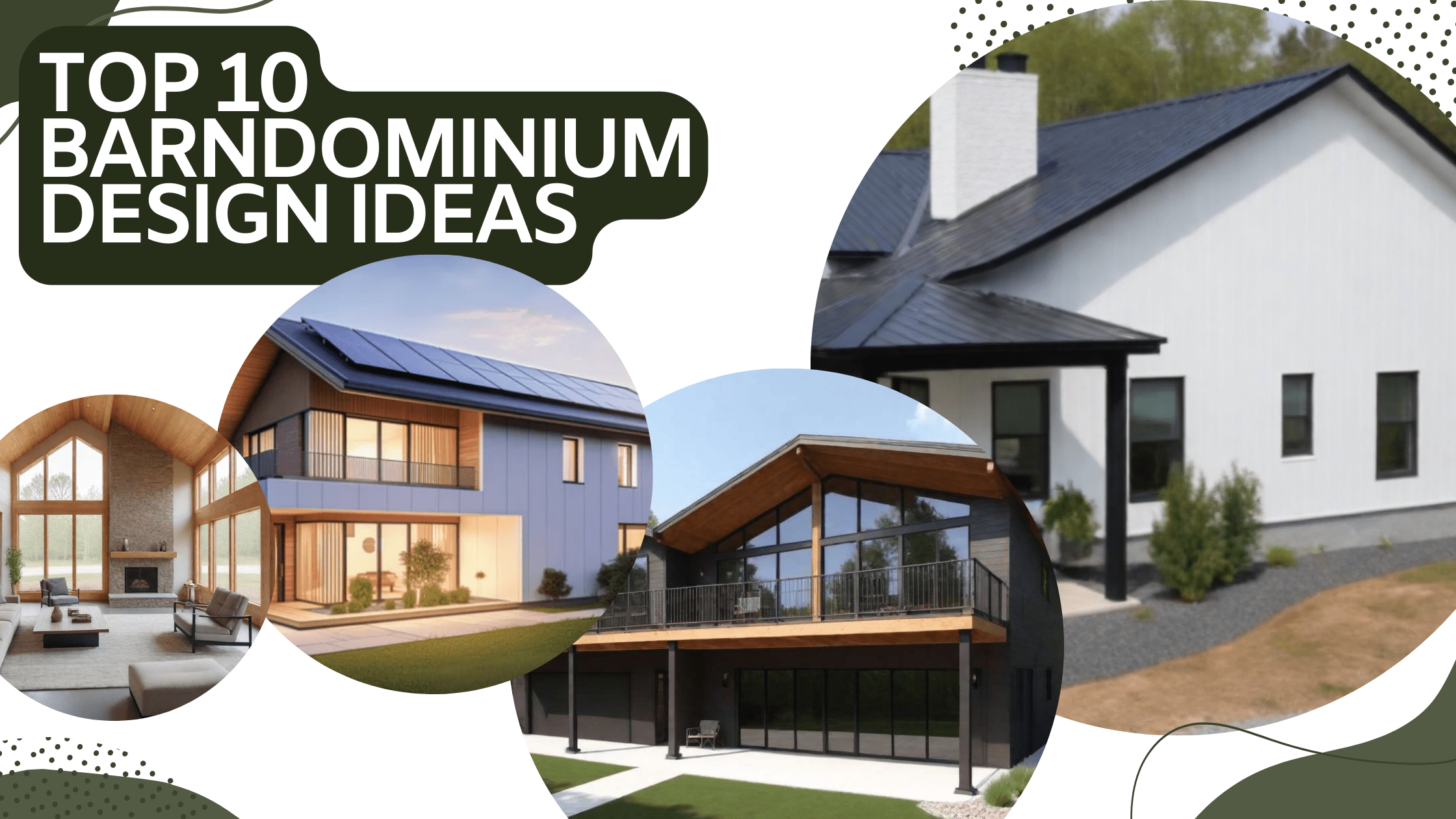 TOP 10 Barndominium Design Ideas