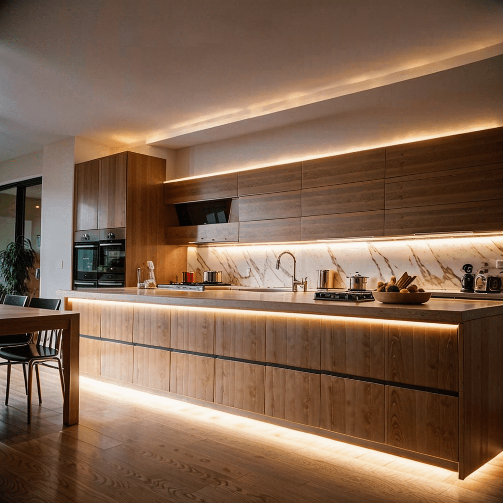 Under-Cabinet Lighting kitchen system