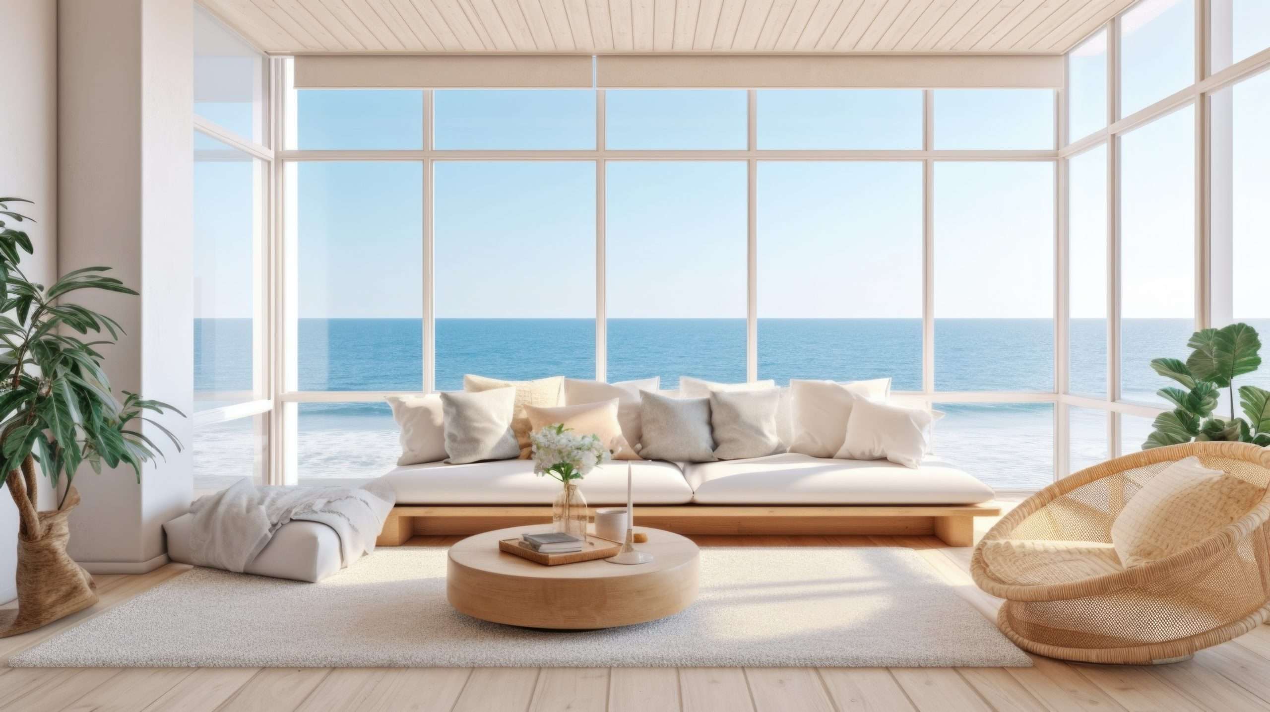 coastal style sunroom