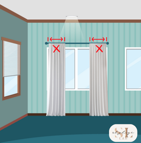 curtain Panels Not Wide Enough mistake.