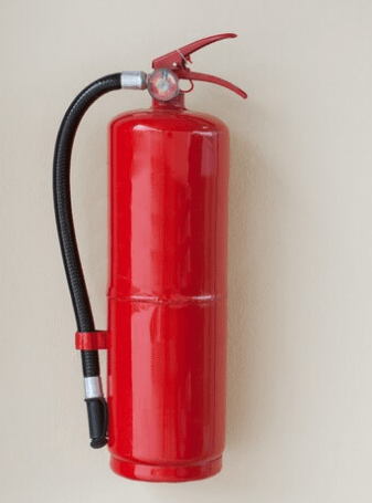 fire extinguisher for fire pit