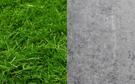 grass vs concrete chicken coop