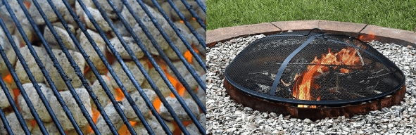 grill grates and spark screen