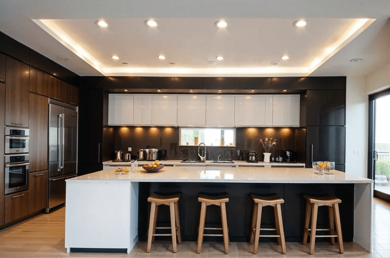 kitchen recessed can lights
