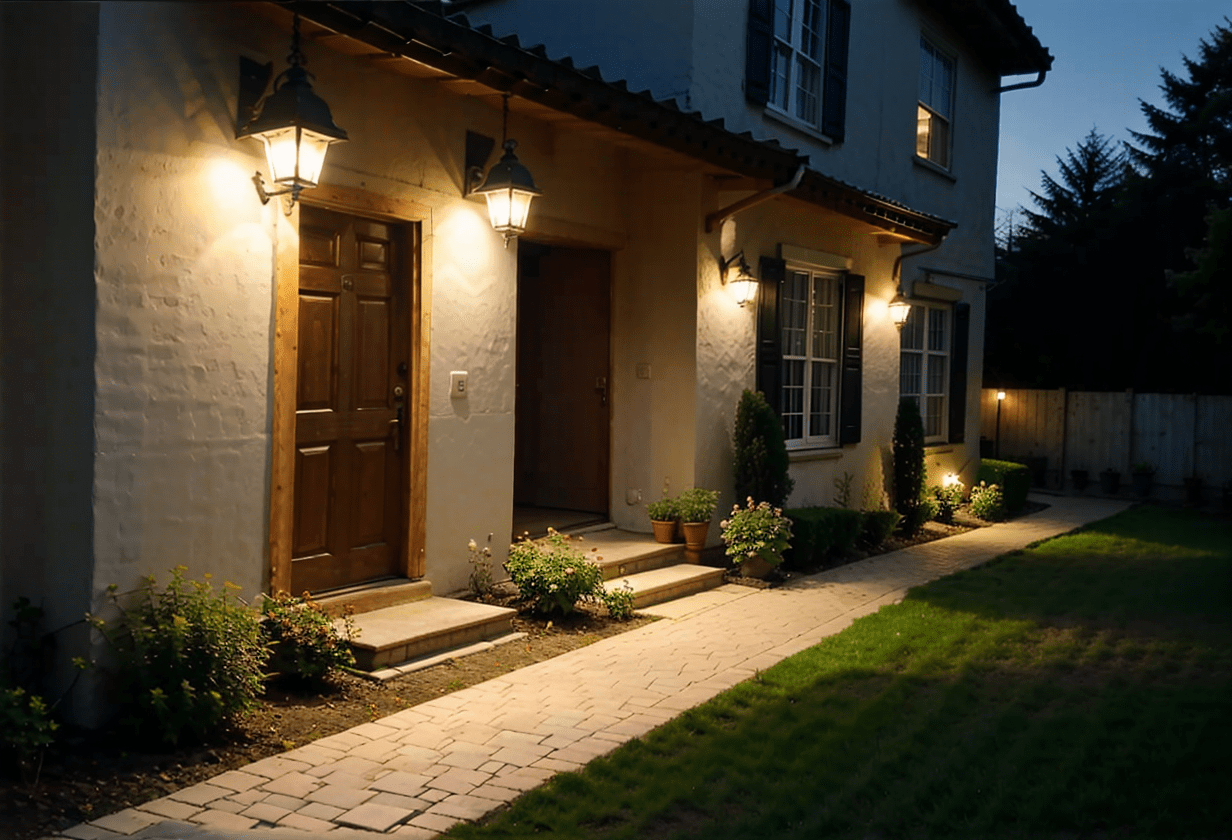 sensor light outdoor home