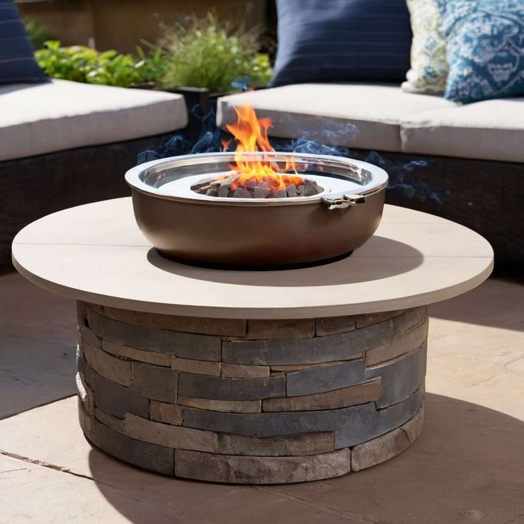small tabletop firepit