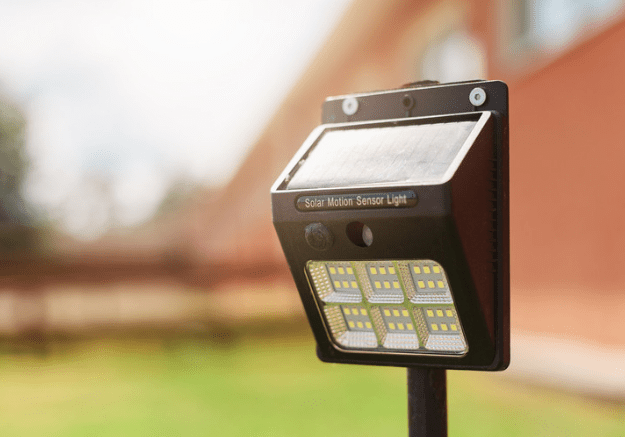 solar motion sensor light outdoor