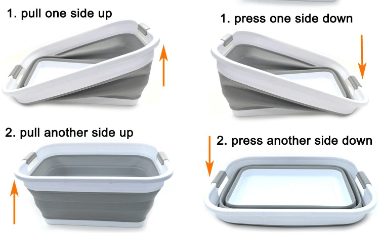 Collapsible bins
