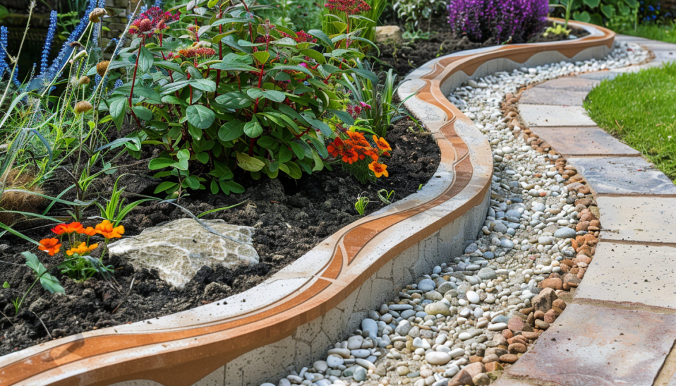 Concrete Edging with style art