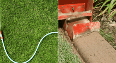 Define Your Boundary, measure edge with garden hose