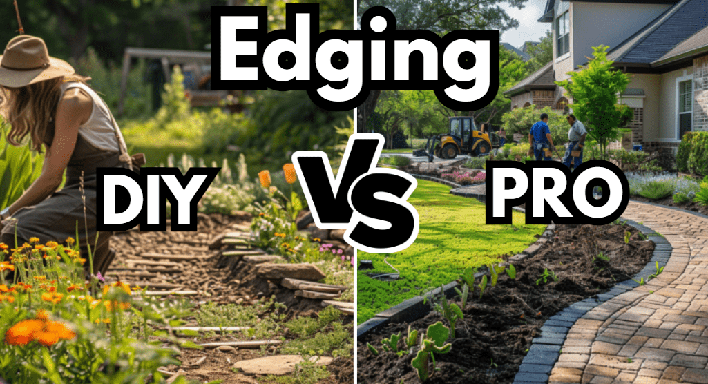 Edging DIY VS PRO