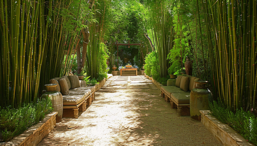 japonese bamboo garden