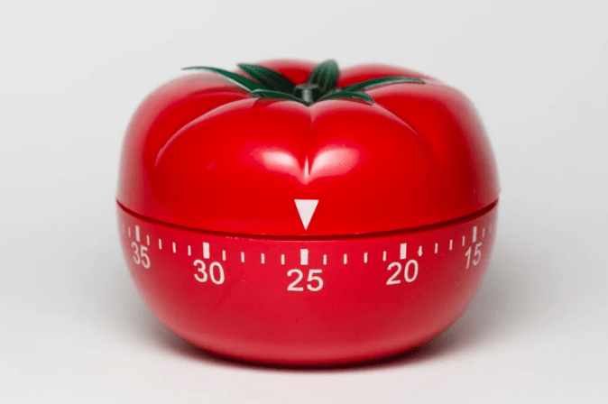 pomodoro timer daily mini-sessions cleaning