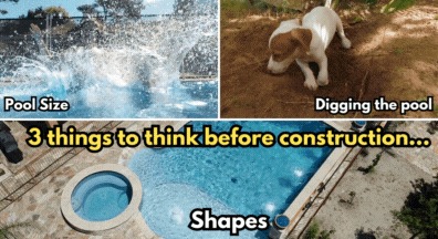 3 things to think before pool construction...