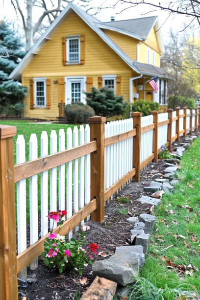 Custom Woodwork privacy fence