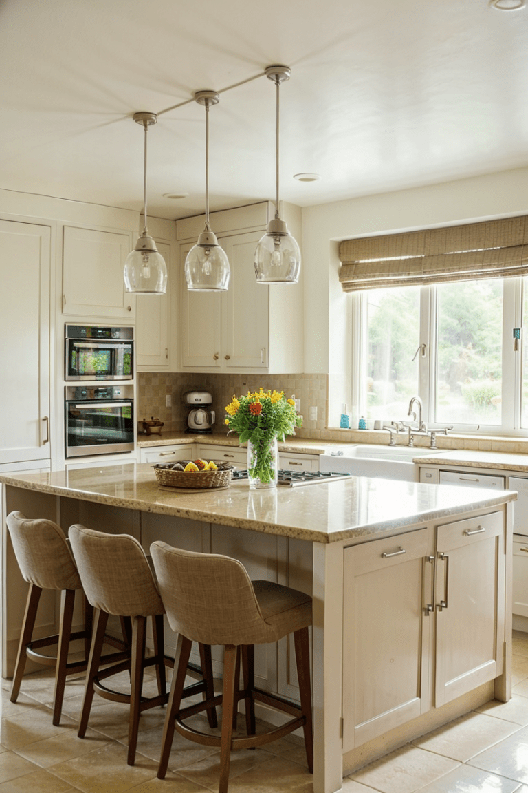 50+ Stunning Kitchen Island Ideas (Seatings Options, Materials & Features)