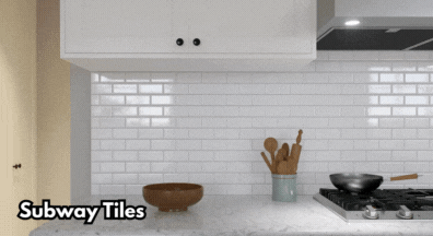 Subway Tiles kitchen