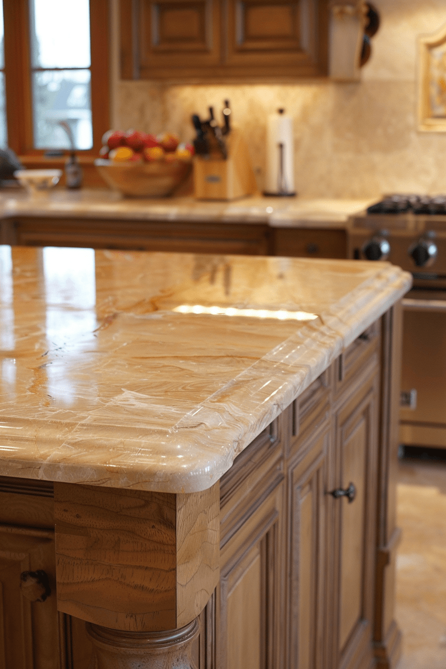 natural stone countertop marble kitchen