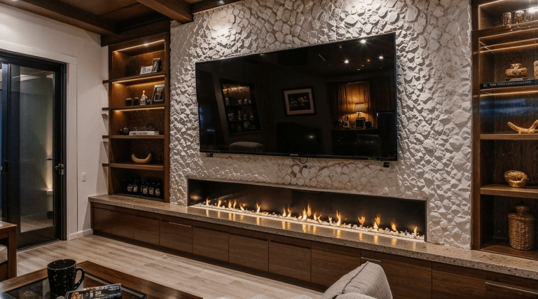 40 TV Wall Design Inspiration - Ideas You Can Copy (Modern, Fireplace ...