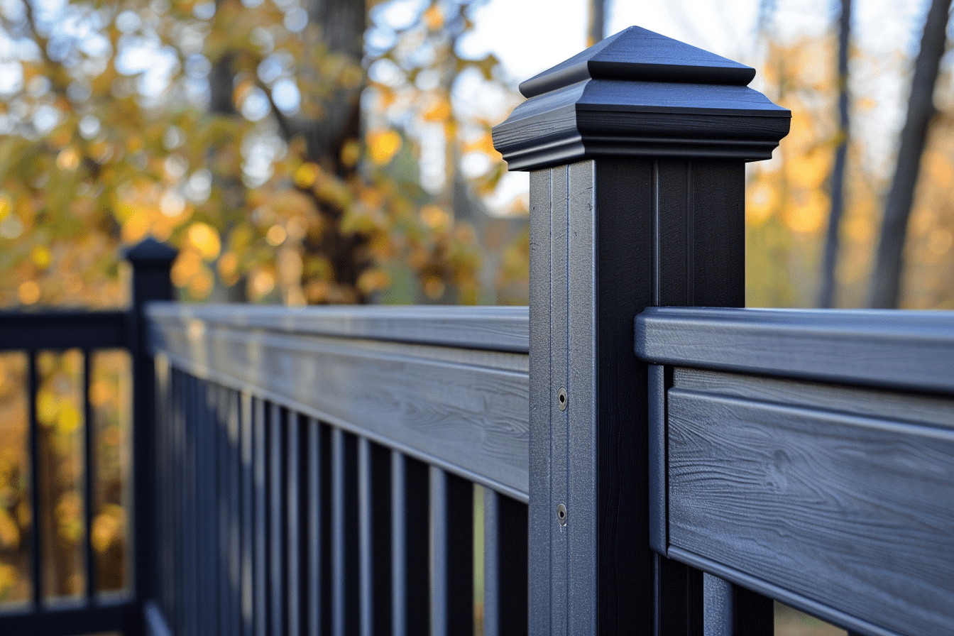 Black Composite Derck Railing