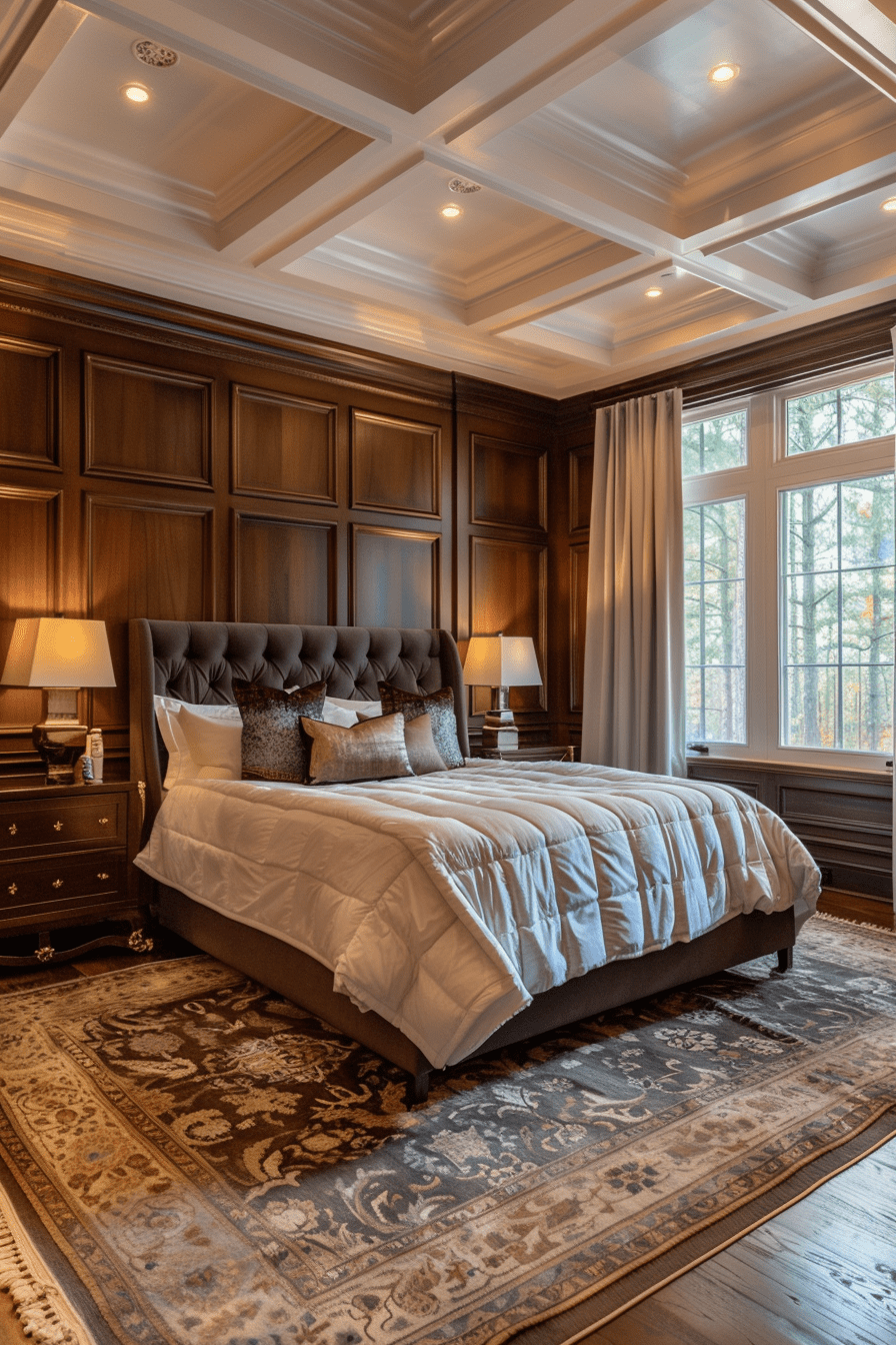 Ceiling Paneling bedroom