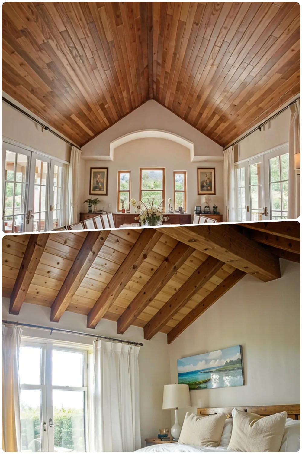 Ceiling Wood Planks, and reclaimed wood