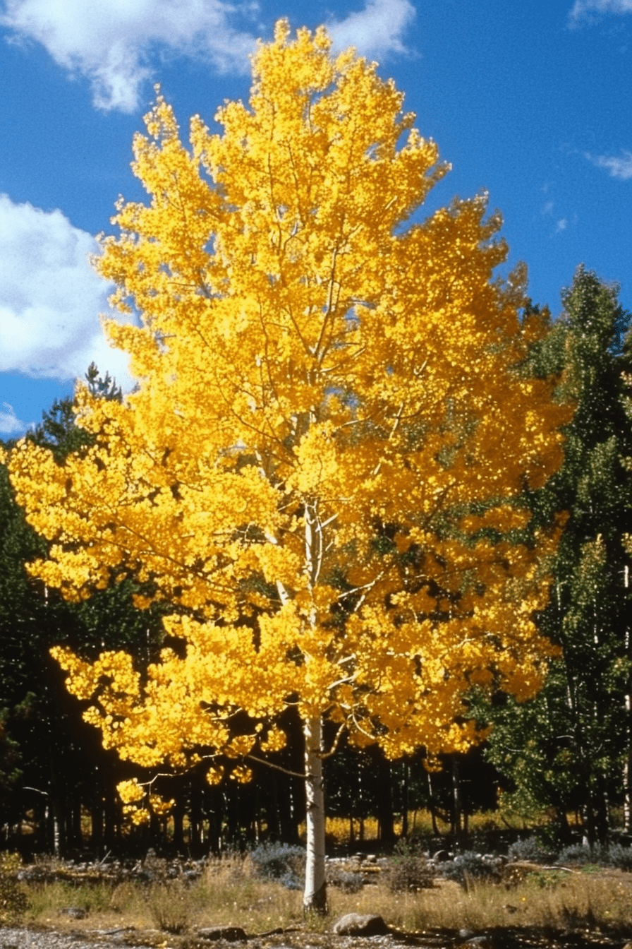 Quaking Aspen Tree.