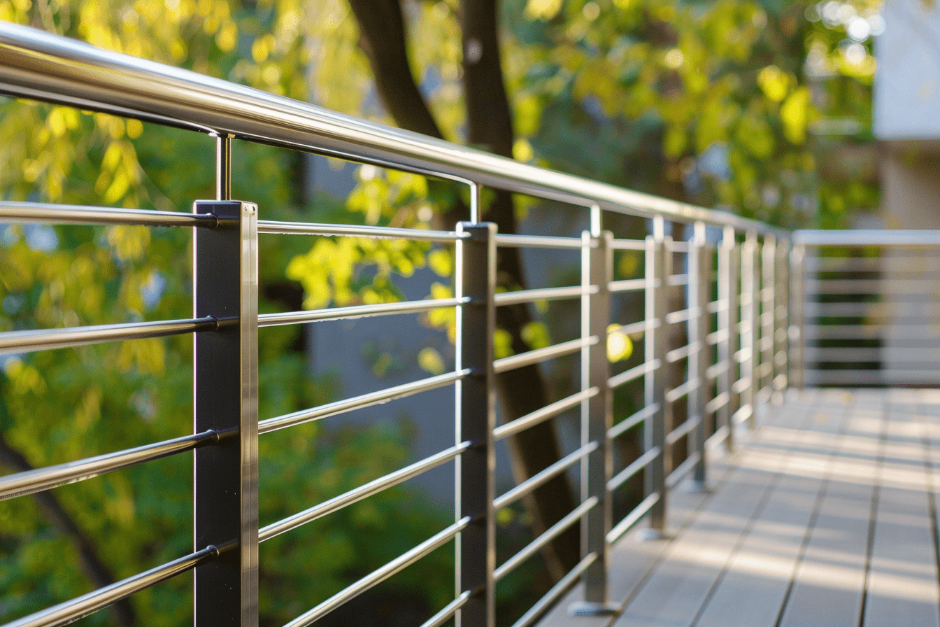 Steel Deck Railing, strong idea low maintenance