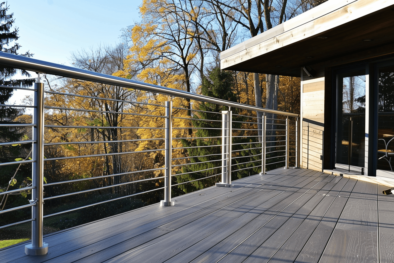 Steel Deck Railing