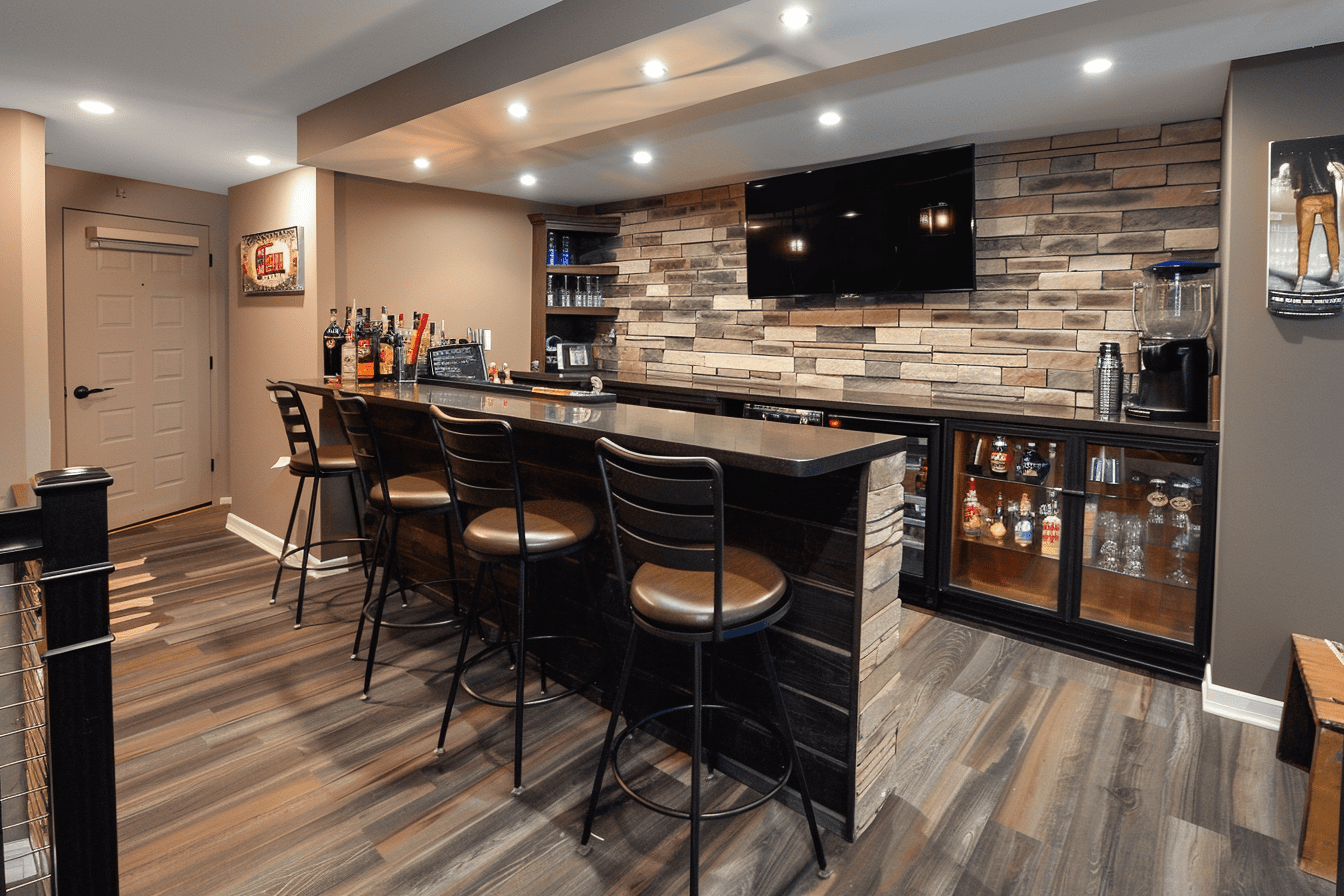 basement bar