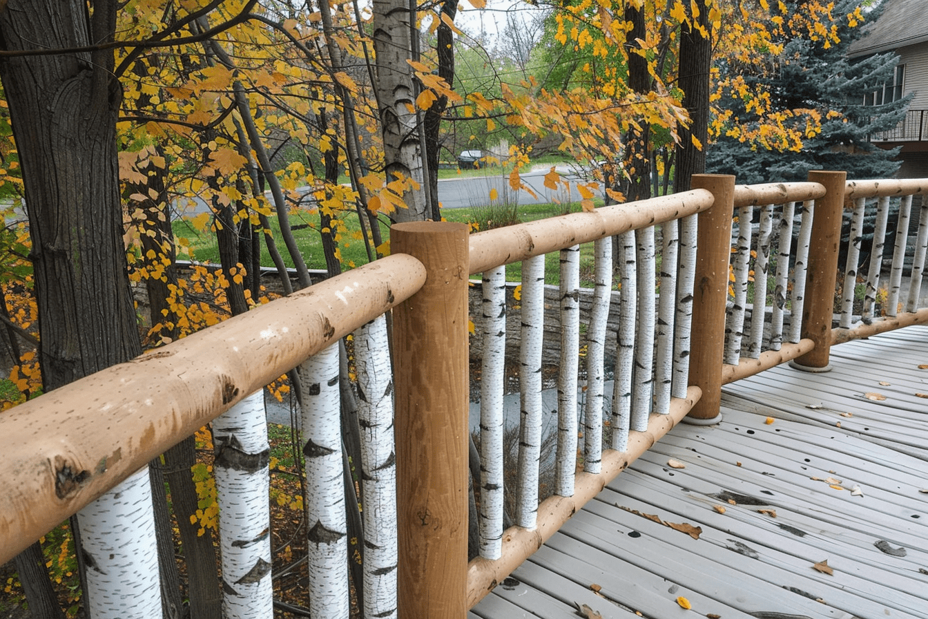 birch Rustic Natural Logs