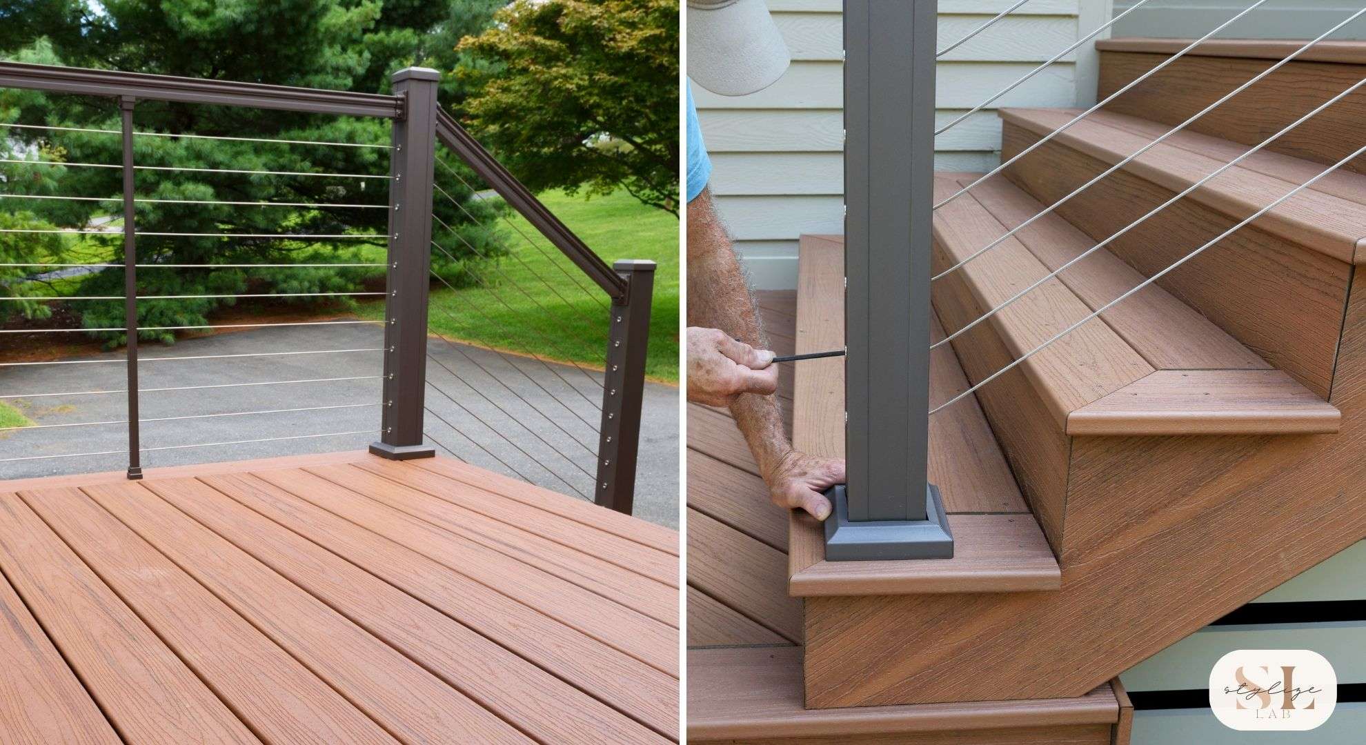 cable deck railing installation