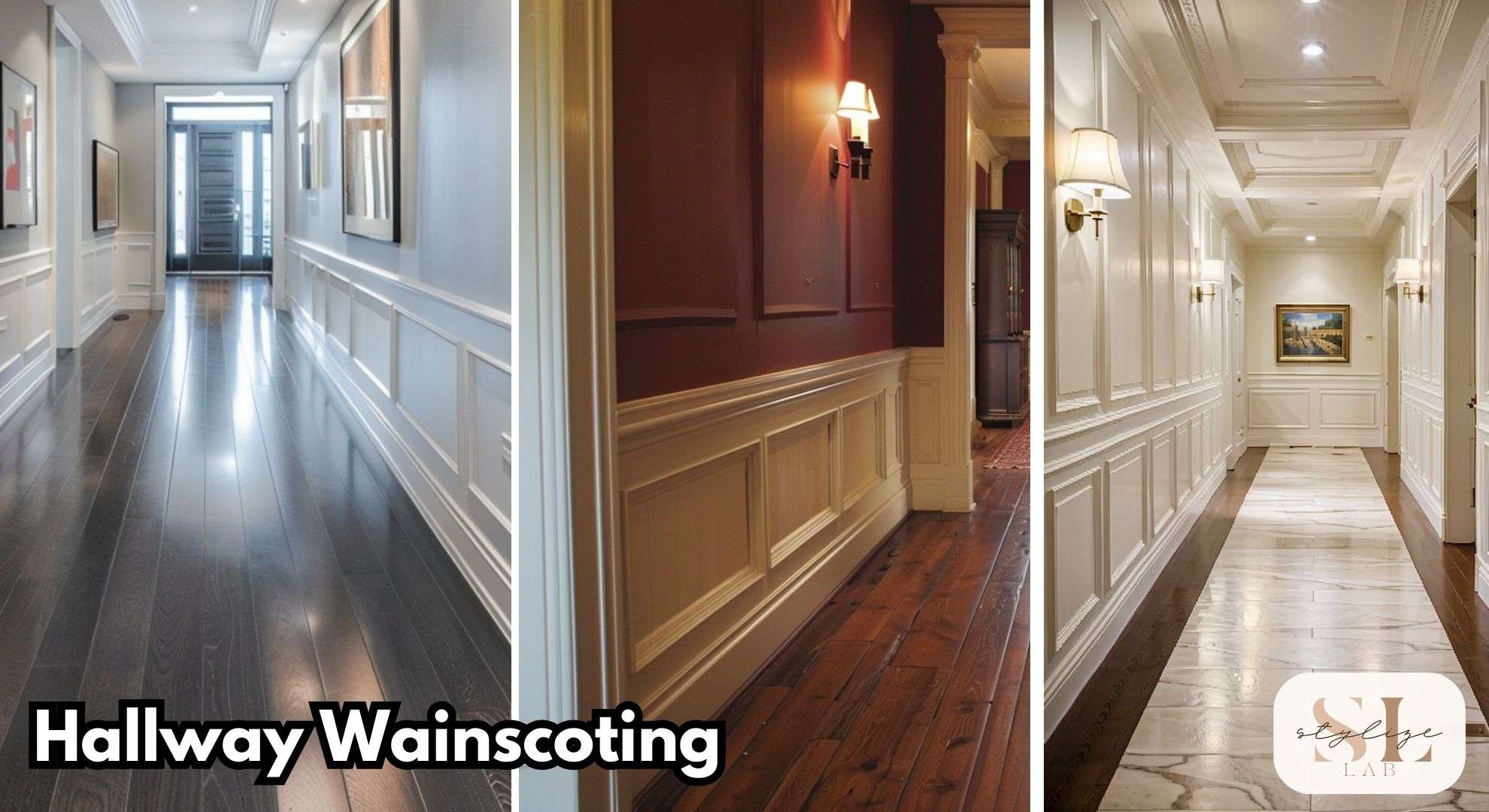 hallway wainscoting design